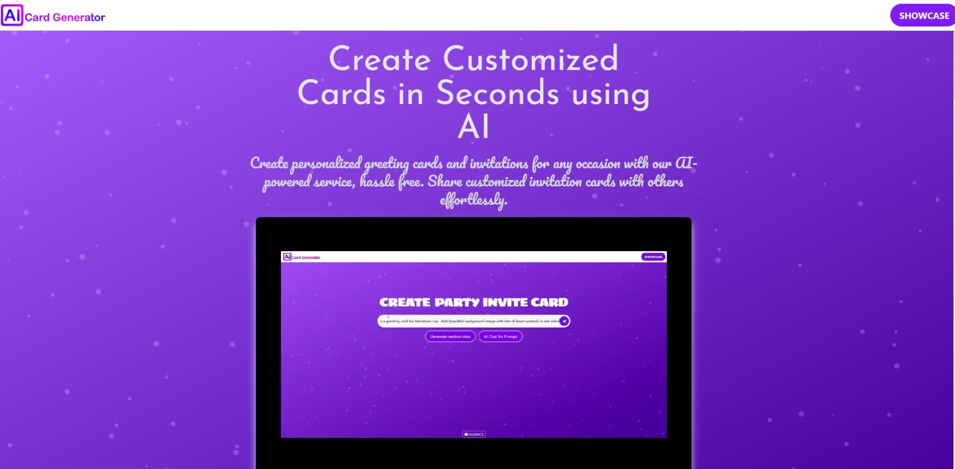 Обзор нейросети AI Card Generator | Сила искусственного интеллекта