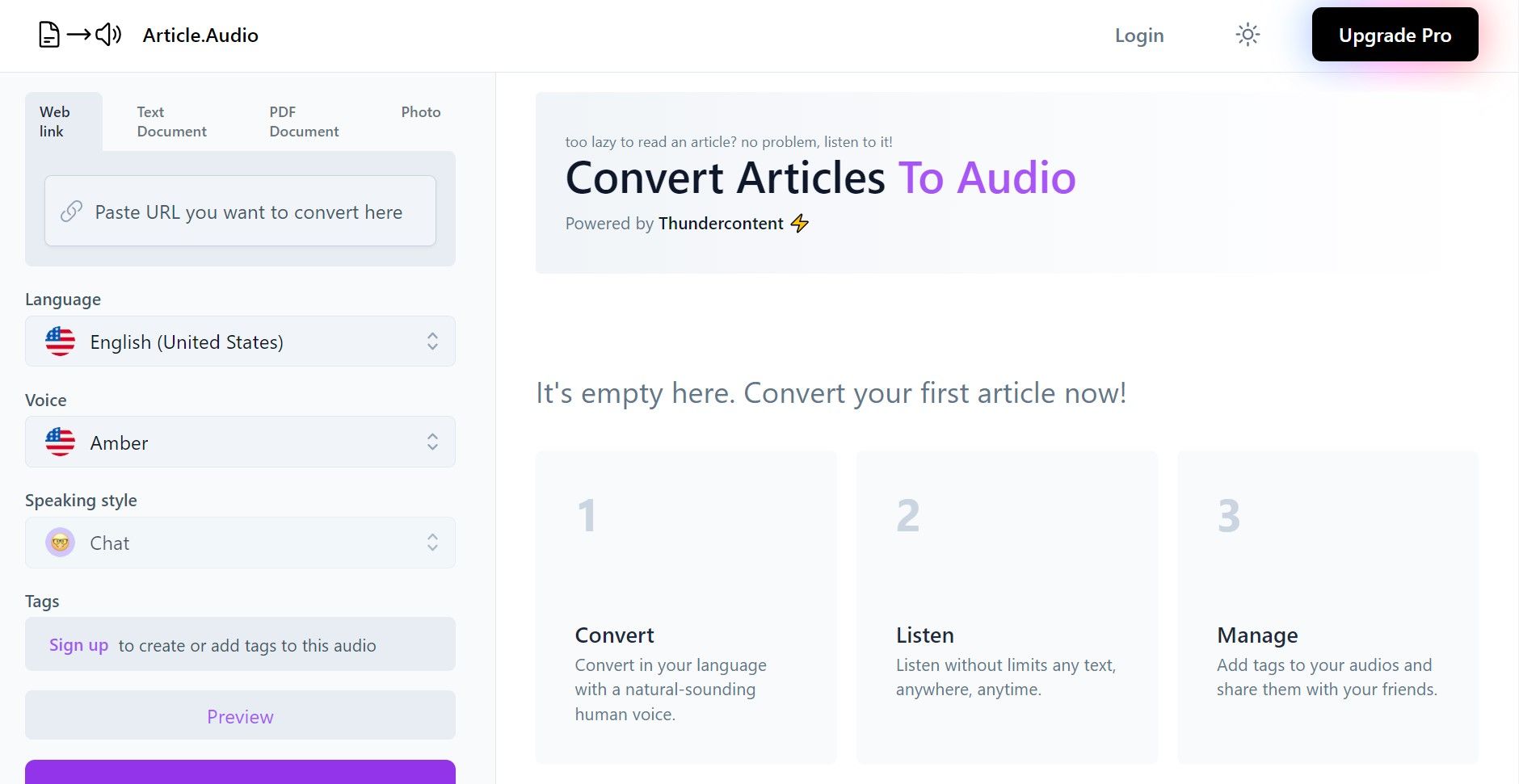 Обзор нейросети Article.Audio | Сила искусственного интеллекта