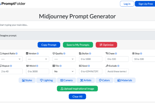 Midjourney Prompt Helper